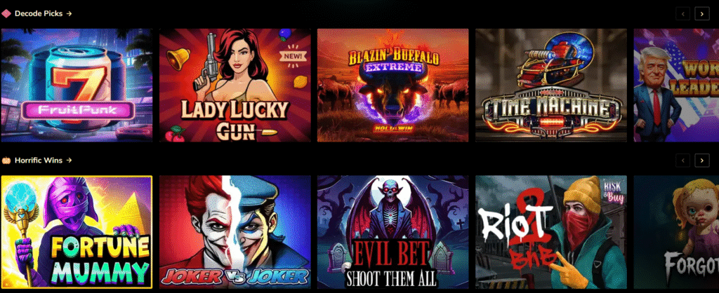 Decode Casino review